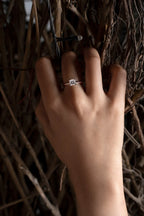 Princess Cut Diamond Gold Ring | Elegant Gold Engagement Ring