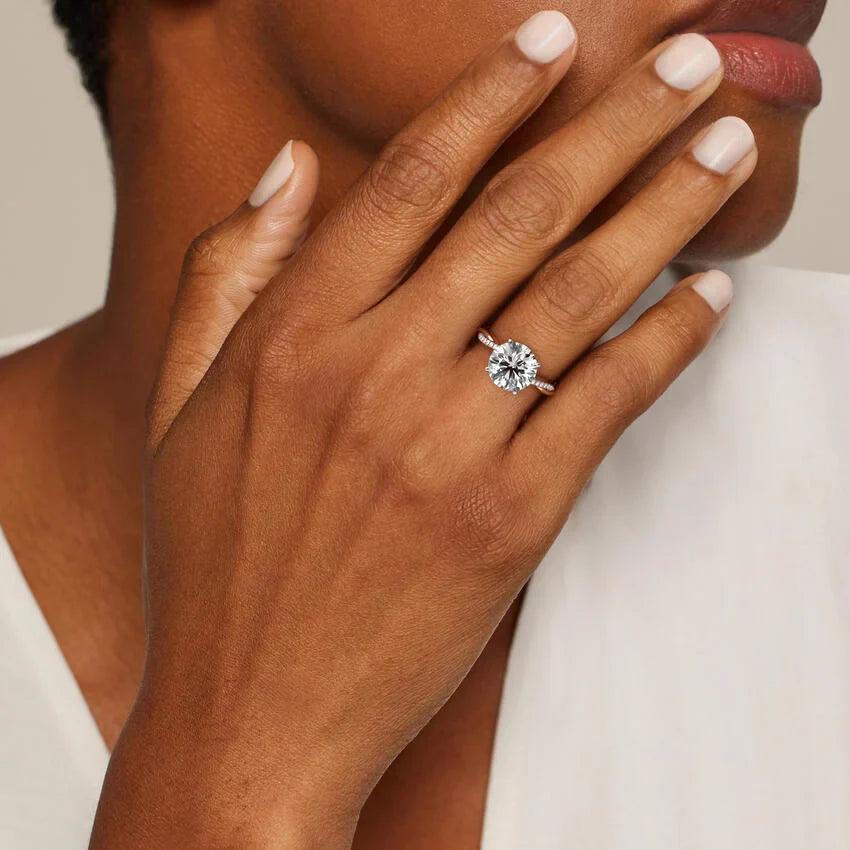 Petite Twisted Vine Diamond Ring