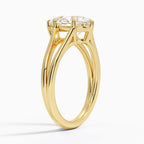Tressa Split Shank Solitaire Ring