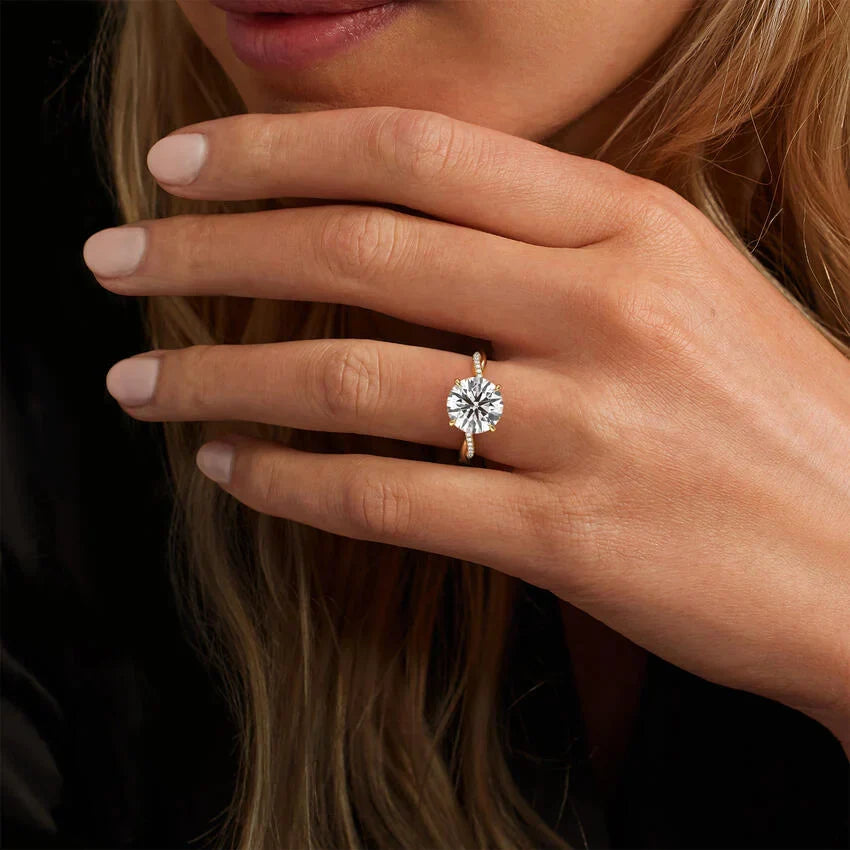 Petite Twisted Vine Diamond Ring