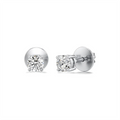 Luxury Spark Diamond Earrings – Fine Jewelry in Rose Gold