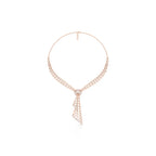 Modern Bloom Studs – Sleek Rose Gold with Certified Diamonds