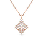 Luxury Spark Diamond Earrings – Fine Jewelry in Rose Gold
