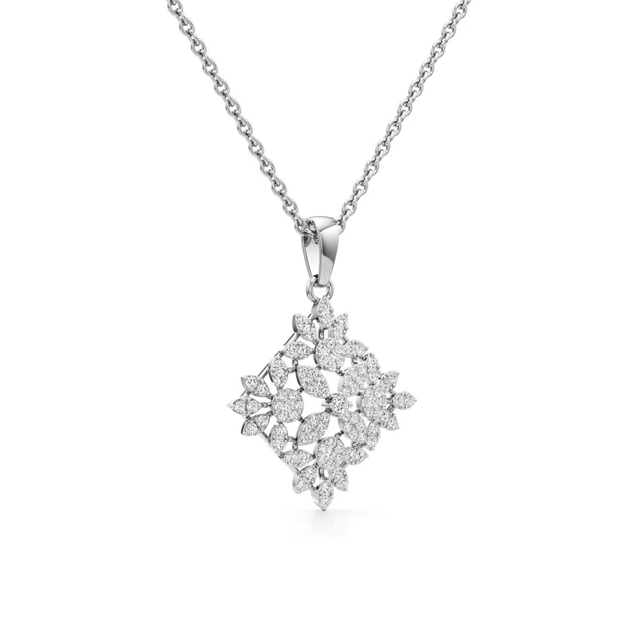 Luxury Spark Diamond Earrings – Fine Jewelry in Rose Gold