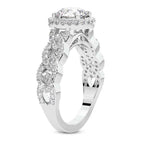 Imperiella Halo Celtic Knot Lab Diamond Ring $3,815 $5,968