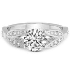 Nova Split Shank Vintage Lab Diamond Ring