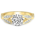 Nova Split Shank Vintage Lab Diamond Ring