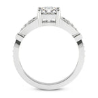Nova Split Shank Vintage Lab Diamond Ring