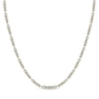 Multi-Shape Lab Diamond Tennis Necklace