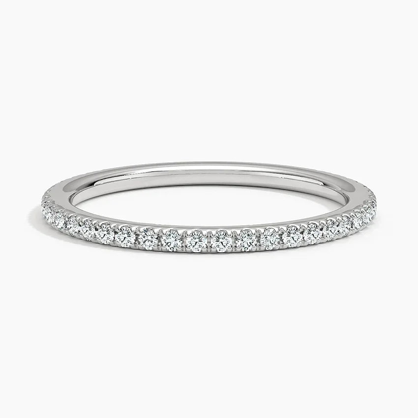 Ballad Three-Quarter Coverage Lab Diamond Ring