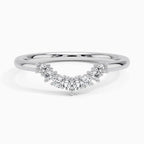 Aria Contoured Lab Diamond Ring
