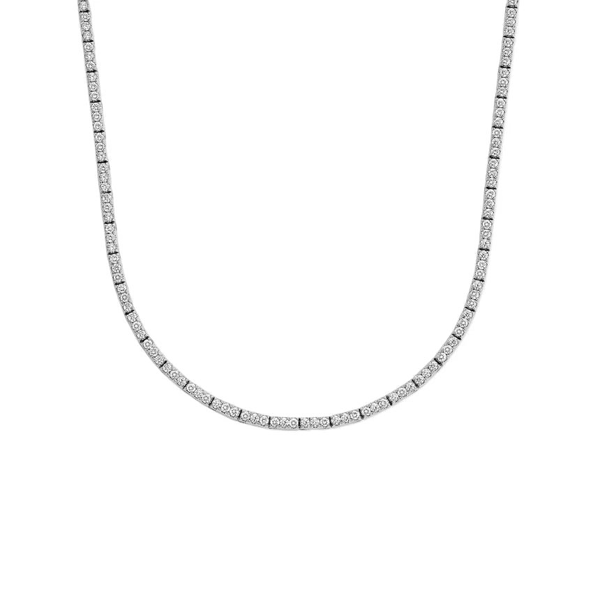 Trilogy Lab Diamond Tennis Necklace