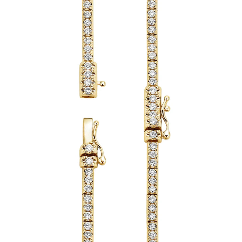 Trilogy Lab Diamond Tennis Necklace