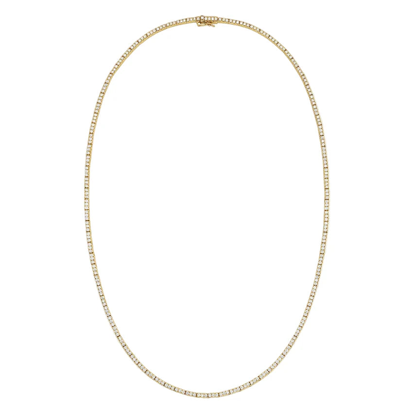 Trilogy Lab Diamond Tennis Necklace