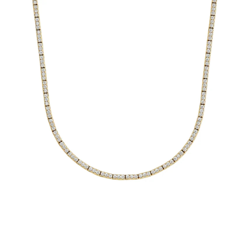 Trilogy Lab Diamond Tennis Necklace