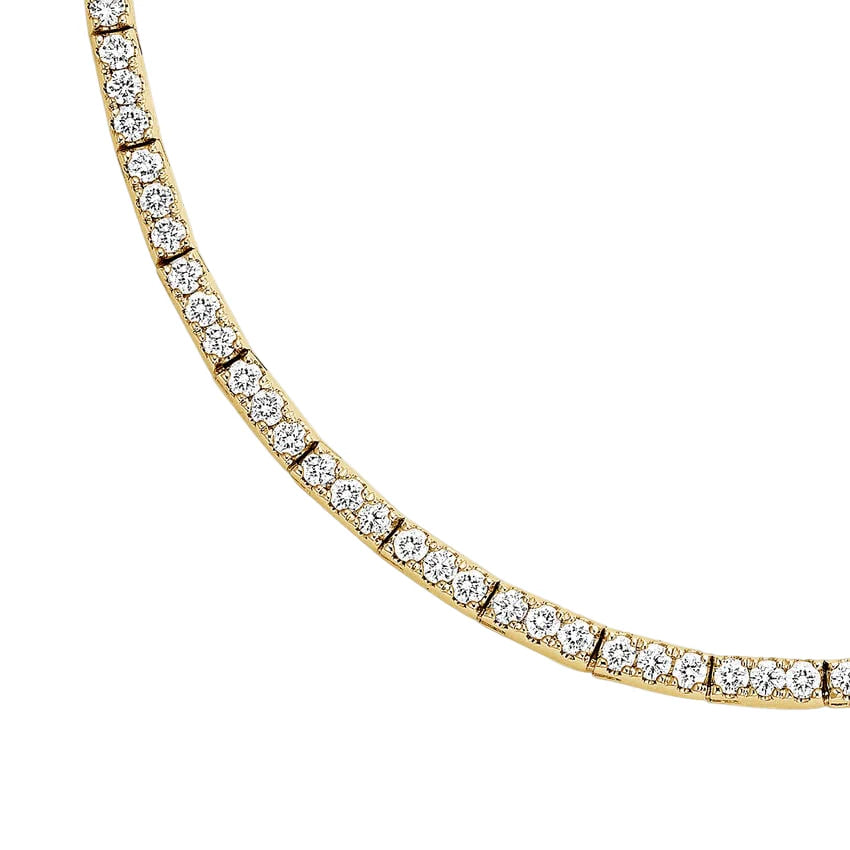 Trilogy Lab Diamond Tennis Necklace