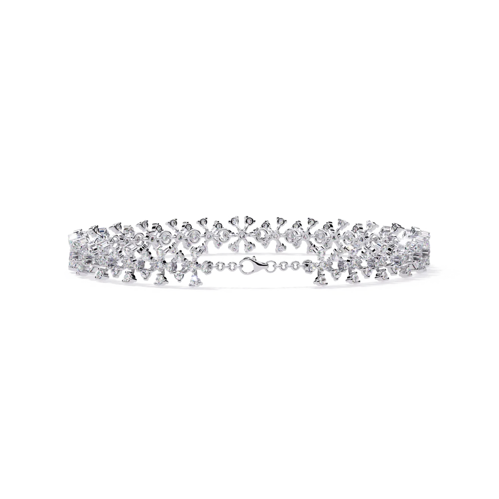 Lab Diamond Tennis Bracelet
