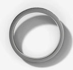 Bead Set Band With 0.01ct Round Brilliant Cut Diamonds