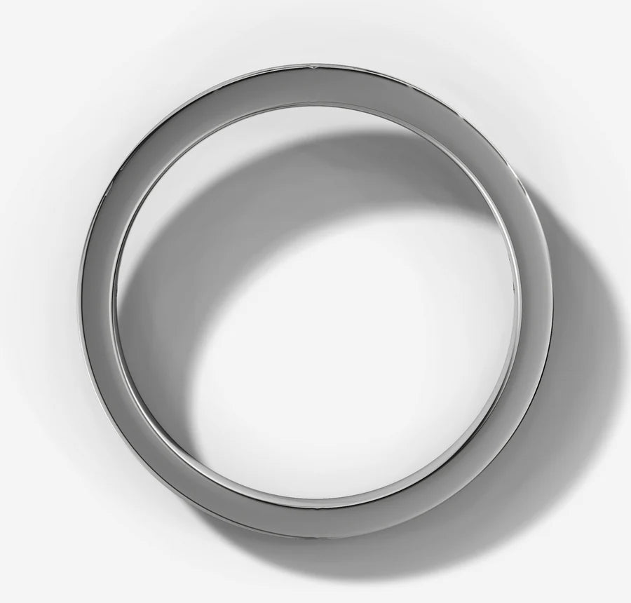 Bead Set Band With 0.01ct Round Brilliant Cut Diamonds