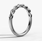 Woven Diamond Set Band