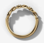 Woven Diamond Set Band