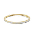 Princess-Cut Diamond Tennis Bracelet