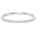 Princess-Cut Diamond Tennis Bracelet