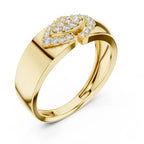 Eclipse Halo Diamond Ring