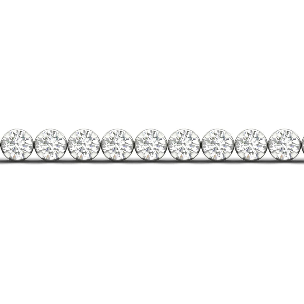 8-ctw Round Classic Tennis Bracelet with Four Prongs