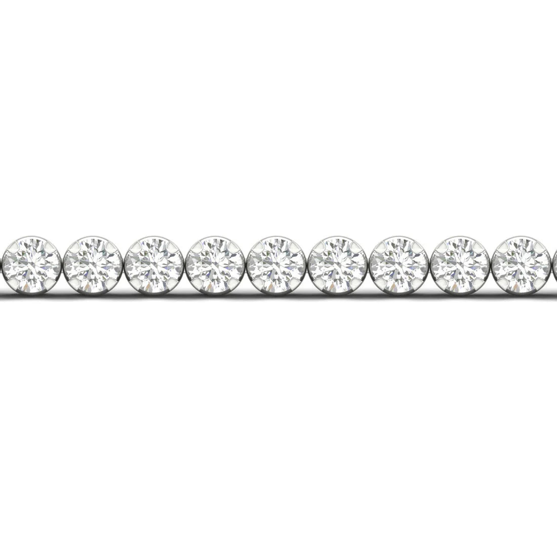 8-ctw Round Classic Tennis Bracelet with Four Prongs