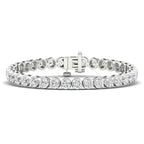 8-ctw Round Classic Tennis Bracelet with Four Prongs