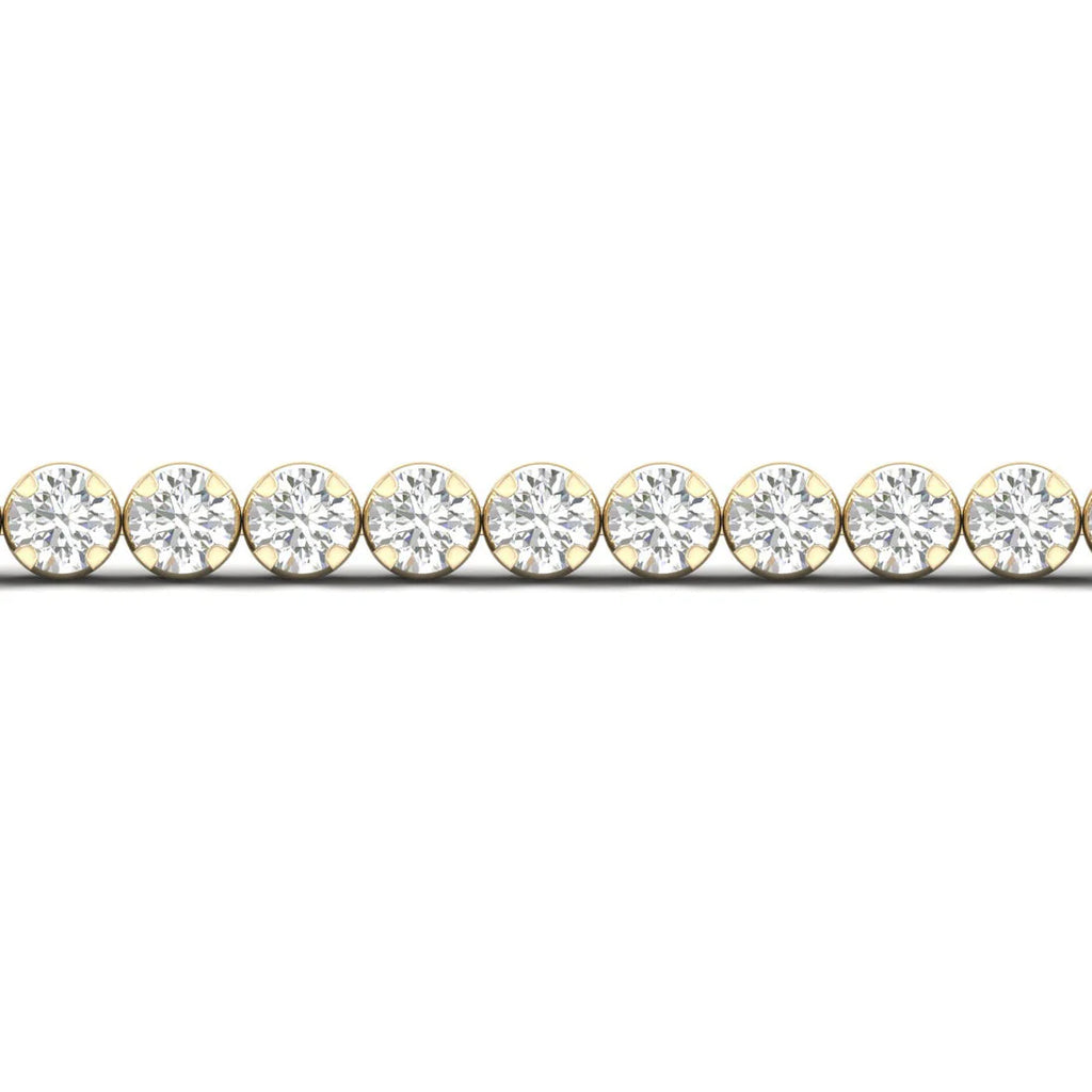 8-ctw Round Classic Tennis Bracelet with Four Prongs