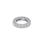 Round Diamond Eternity Band – Timeless Full-Circle Sparkle in Yellow, Rose & White Gold | Everyday Luxury Ring for Women