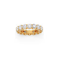 Round Diamond Eternity Band – Timeless Full-Circle Sparkle in Yellow, Rose & White Gold | Everyday Luxury Ring for Women