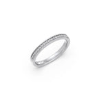 Elegant Diamond Eternity Band in Yellow Gold – Dainty & Stylish Ring