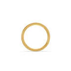 Classic Diamond Band Ring – Sleek Everyday Style in Yellow, Rose & White Gold | Perfect for Office, Travel & Casual Wear