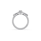 Marquise & Princess Diamond Ring in Yellow Gold – Elegant Designer Look