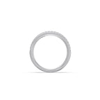Triple Row Diamond Band Ring in Yellow Gold – Sparkling Eternity Style