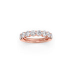 Classic Round Diamond Band in Yellow Gold – Full Eternity Style