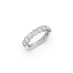 Classic Round Diamond Band in Yellow Gold – Full Eternity Style