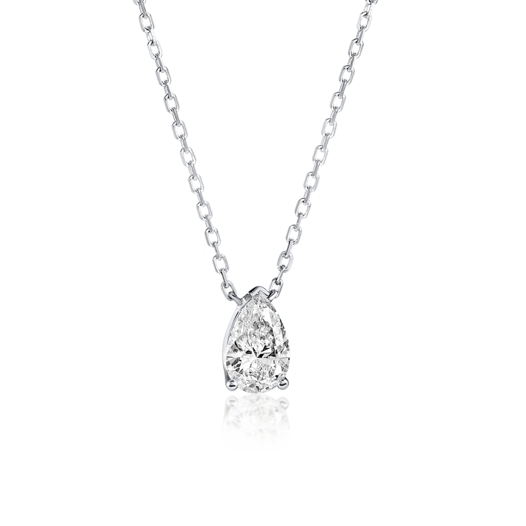 0.5ct Pear Diamond Pendant