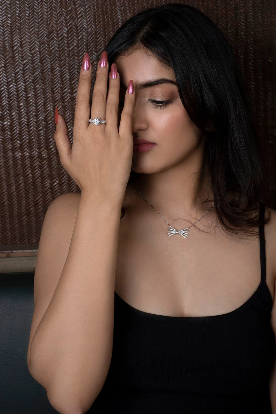 Luxury Spark Diamond Earrings – Fine Jewelry in Rose Gold