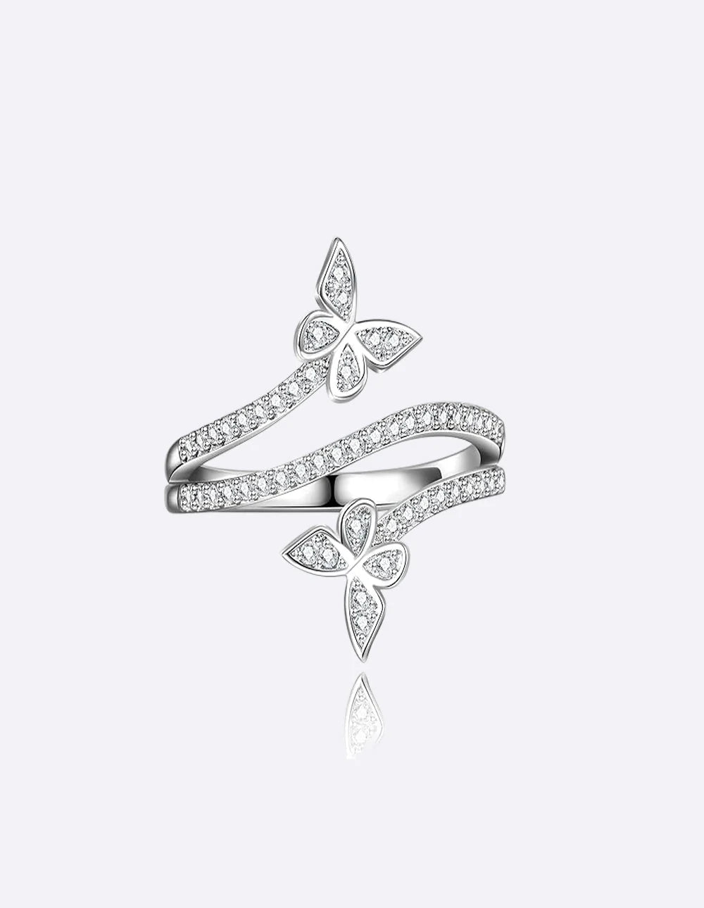 Petal-Inspired Floral Ring in Yellow Gold