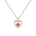 Minimal Heart Diamond Earrings – Dainty Rose Gold Fashion