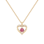 Minimal Heart Diamond Earrings – Dainty Rose Gold Fashion