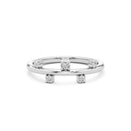 Halo Spark Diamond Stud Earrings – 14K Yellow Gold Daily Wear Jewelry
