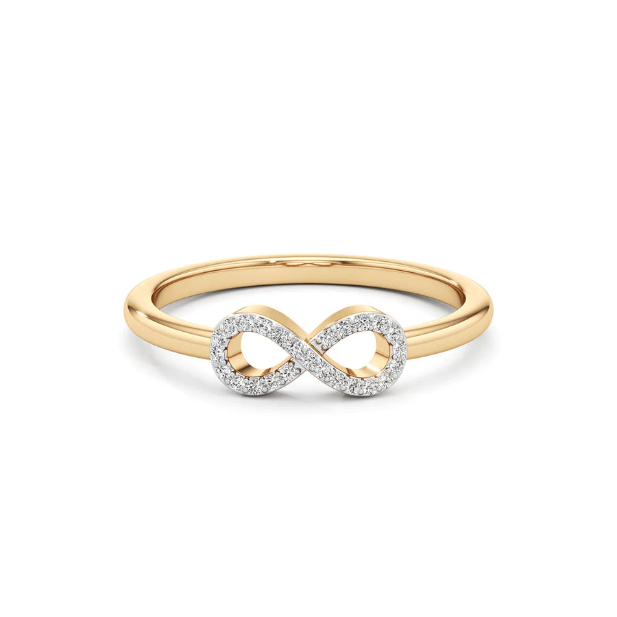 Triple Petal Floral Studs – 14K Rose Gold Diamond Earrings