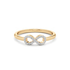 Triple Petal Floral Studs – 14K Rose Gold Diamond Earrings