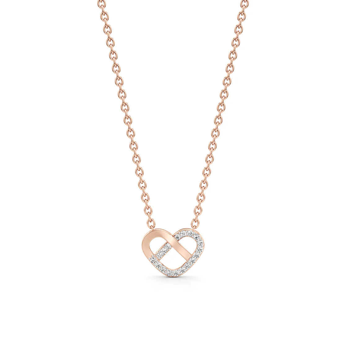 Luxury Spark Diamond Earrings – Fine Jewelry in Rose Gold