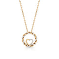 Classic Bloom Diamond Pendant – Elegant White Gold Necklace